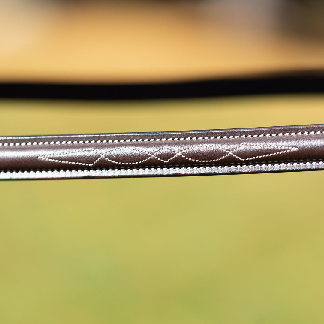Equinavia Valkyrie Wide Noseband Hunter Bridle with Reins image 