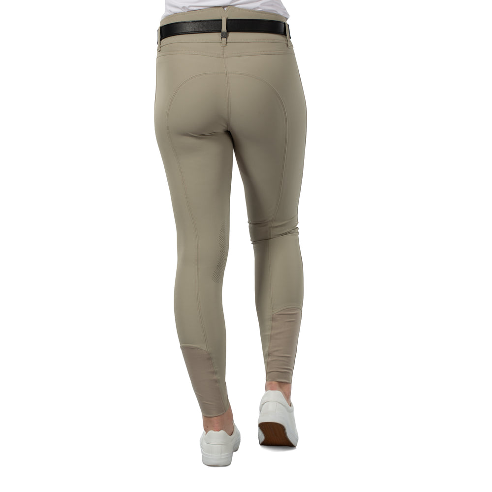 B Vertigo Tiffany Womens High Waist Silicone Knee Patch Breeches image #2