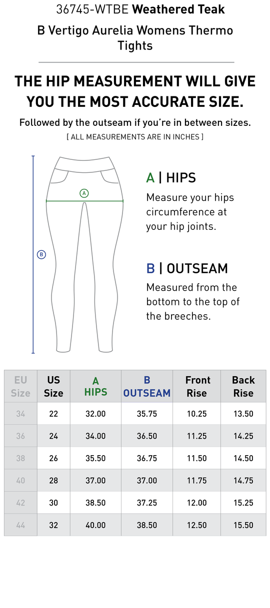 Size chart: Women&