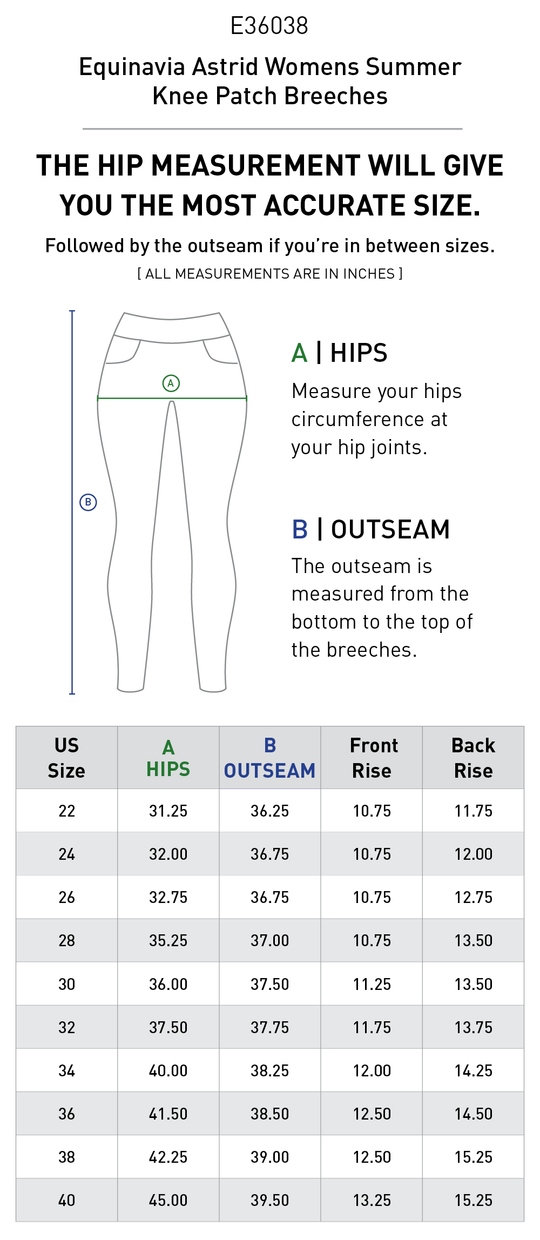 Size chart: Women&