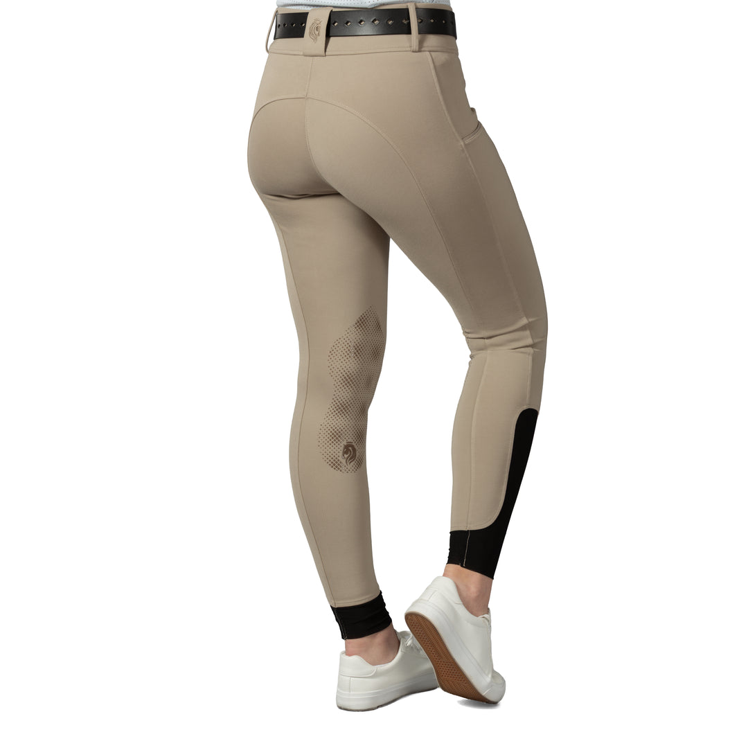 Equinavia Astrid Womens Pull On Knee Patch Breeches image 