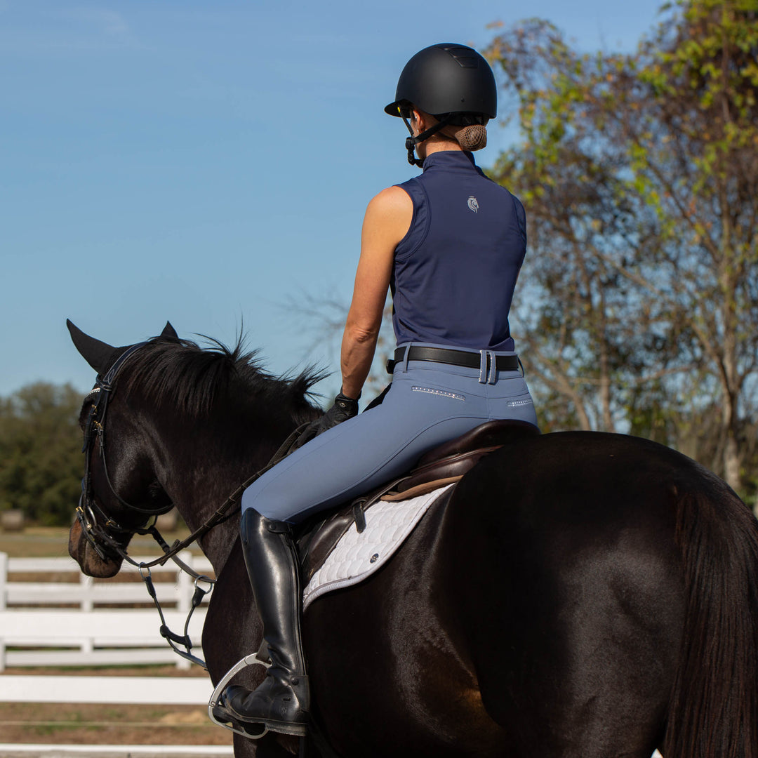 Equinavia Victoria Womens Silicone Knee Patch Breeches image 