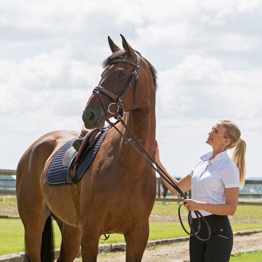 Horze Venice Soft Padded Bridle w/ Reins image 
