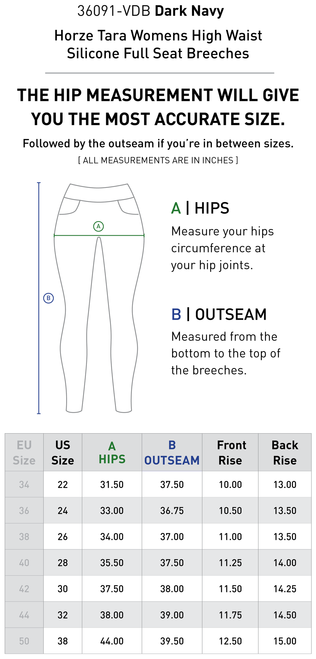 Size chart: Women&