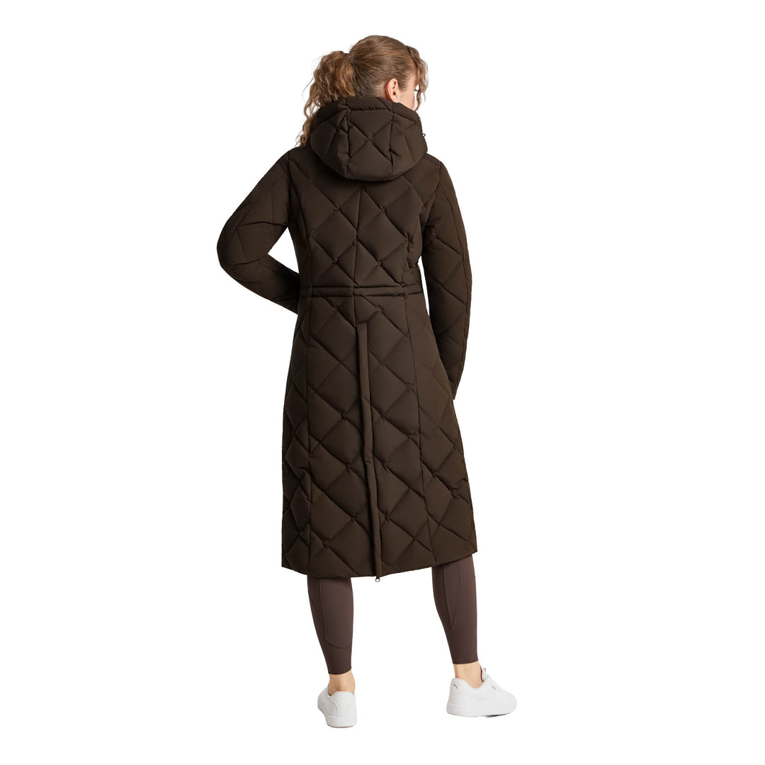 B Vertigo Gem Womens Waxed Padded Long Coat image 
