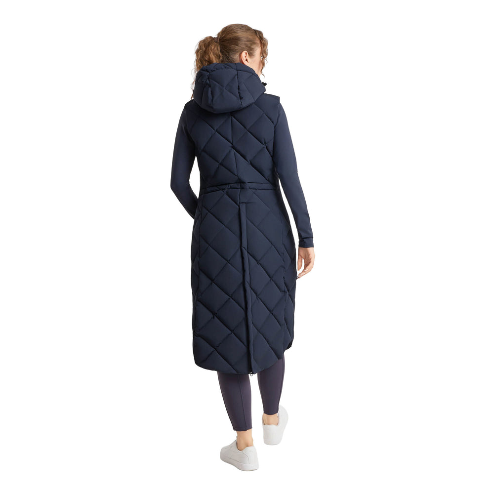 B Vertigo Gem Womens Waxed Padded Long Vest image #2