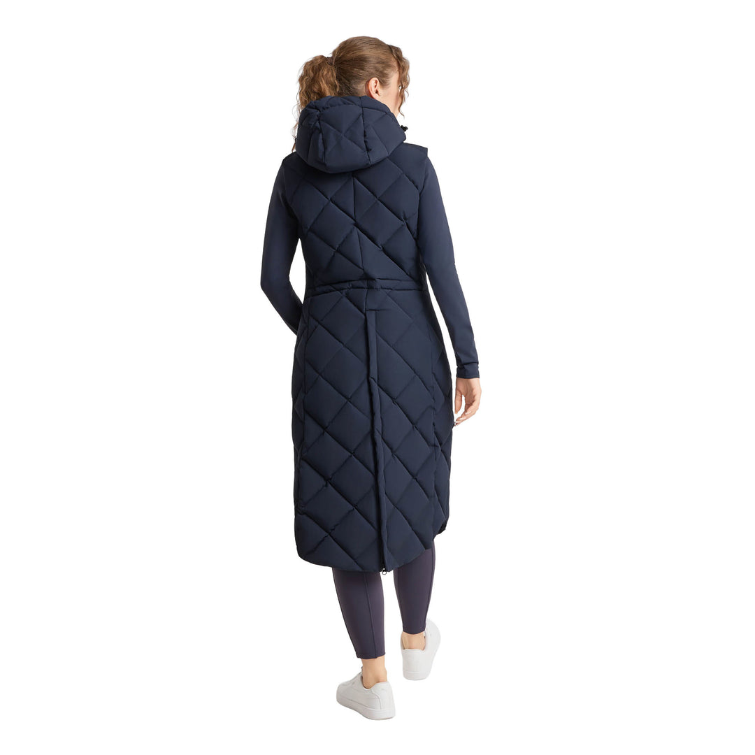 B Vertigo Gem Womens Waxed Padded Long Vest image 