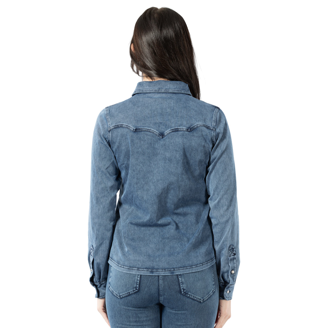 Horze Ulrika Womens Western Stretch Shirt image 