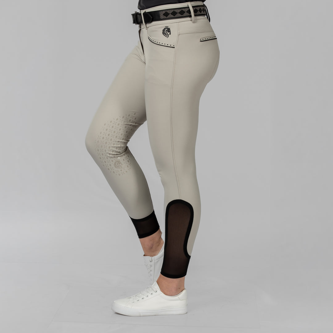 Equinavia Victoria Womens Silicone Knee Patch Breeches image 