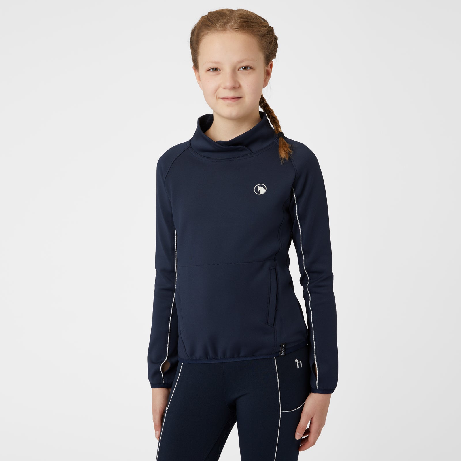 Horze Ella Kids Technical Turtle Neck Top image #1