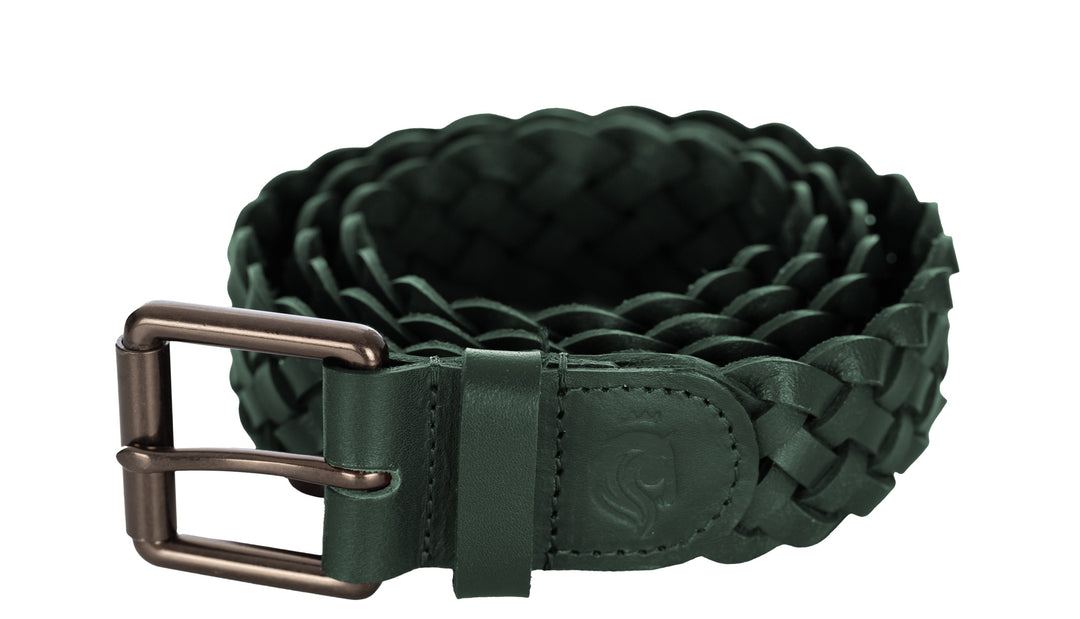 Equinavia Kari Braided Wide Leather Belt image #1