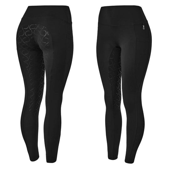 Horze Gillian Womens Silicone Full Seat Tights image 