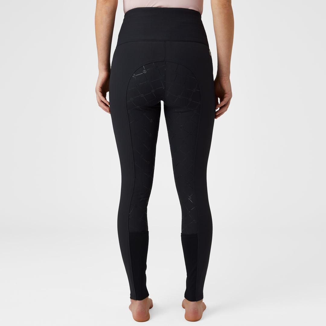B Vertigo Natalia Womens Sculpting Full Seat Breeches With Lace Detail image 