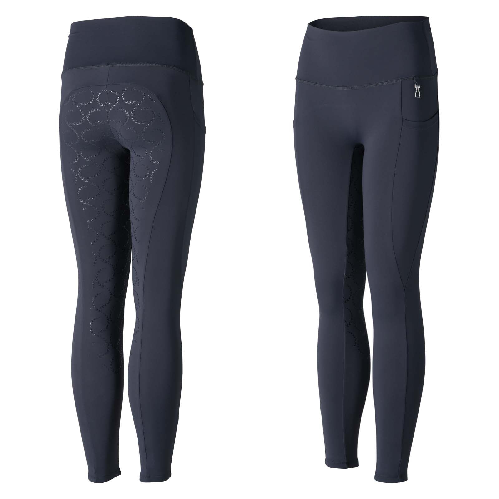 Horze Gillian Kids Silicone Full Seat Tights image #1
