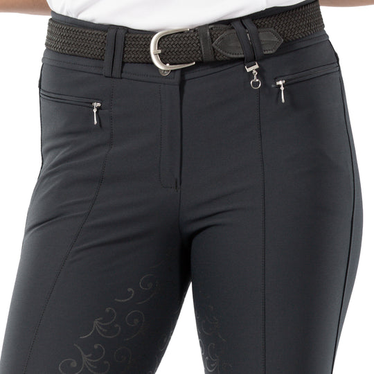 Horze Angelina Womens Silicone Full Seat Breeches image 
