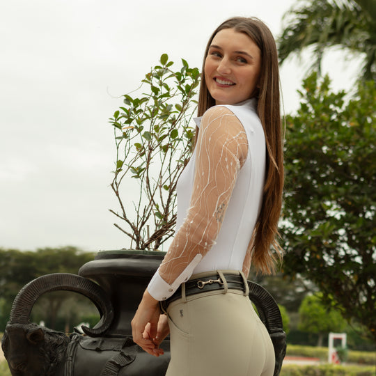 Tredstep Ireland Monaco Air Womens Long Sleeve Show Shirt image 
