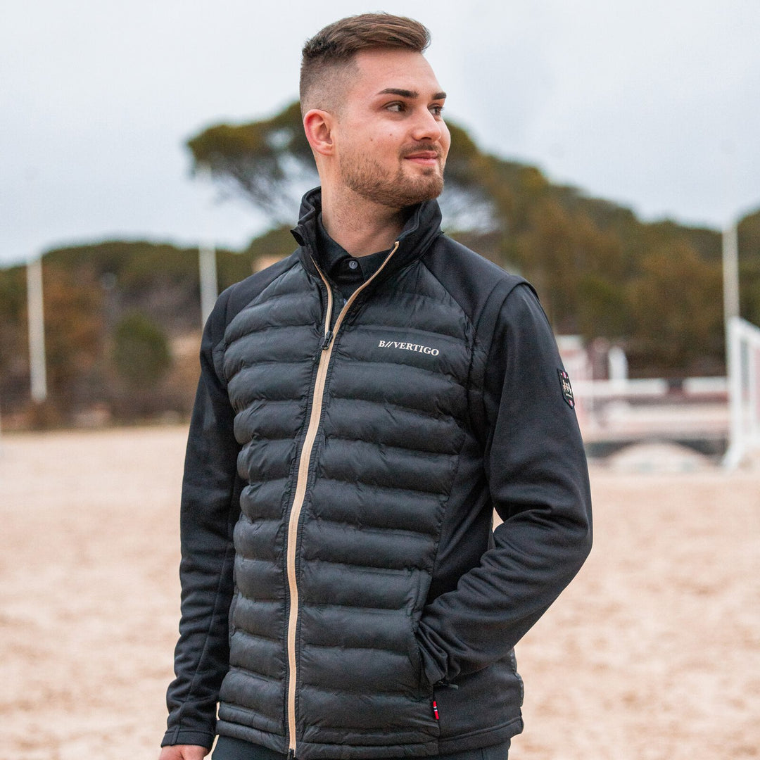 B Vertigo Brendan Mens Hybrid 2-in-1 Jacket image 