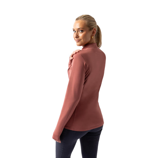 Horze Josephine Womens Long Sleeve Winter Tech Shirt image 