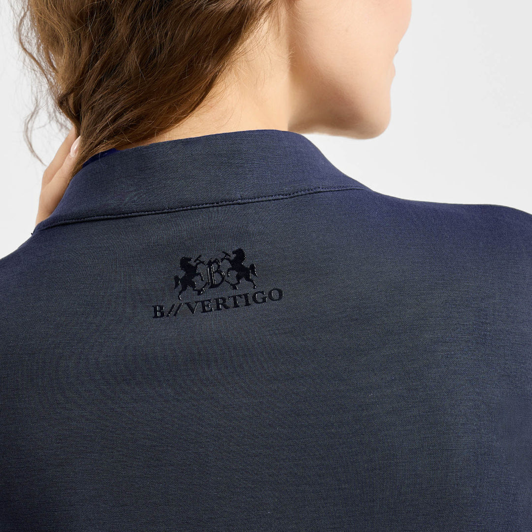 B Vertigo Kareina Womens Ultra Soft Half Zip Sweater image 