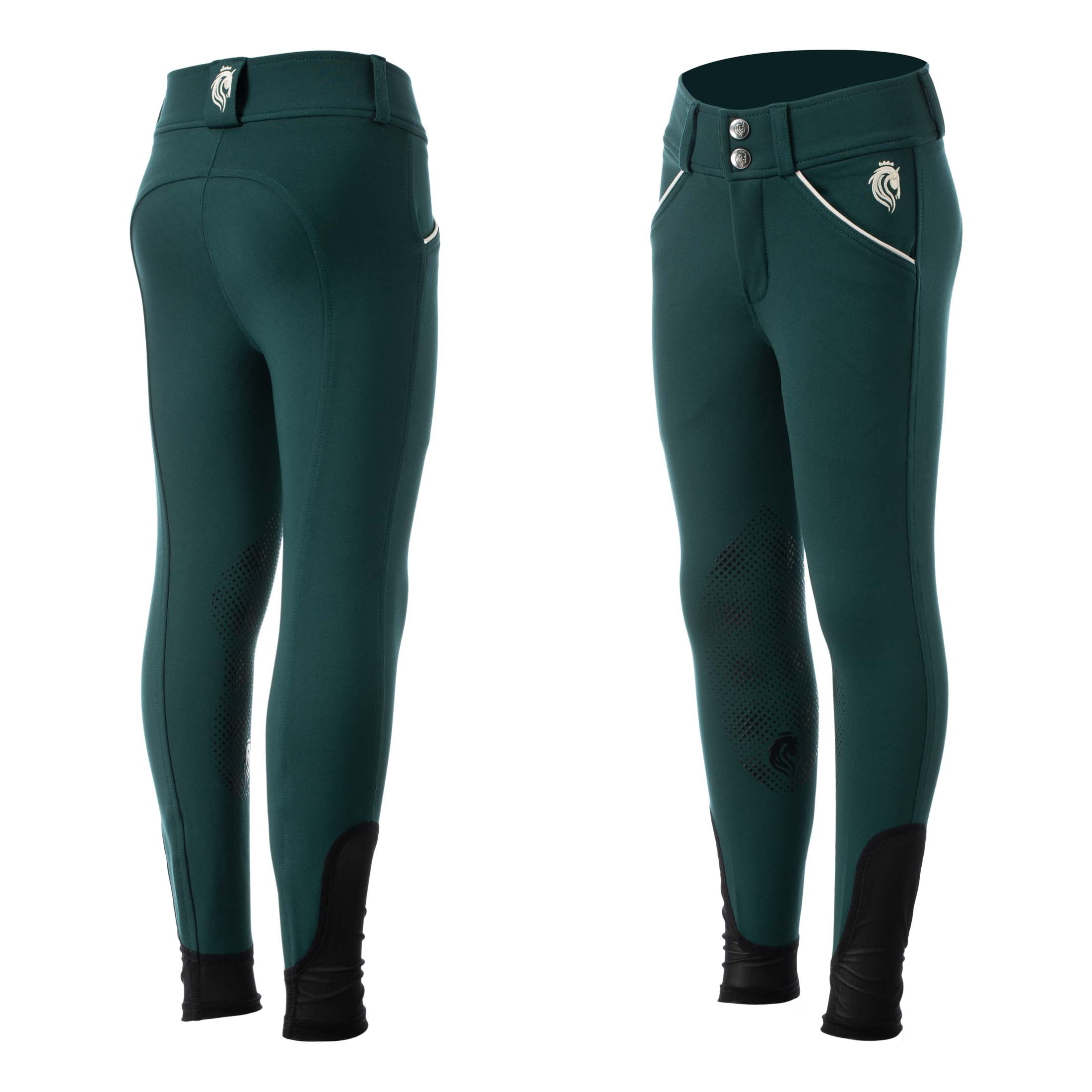 Equinavia Greta Kids Silicone Knee Patch Breeches image #1