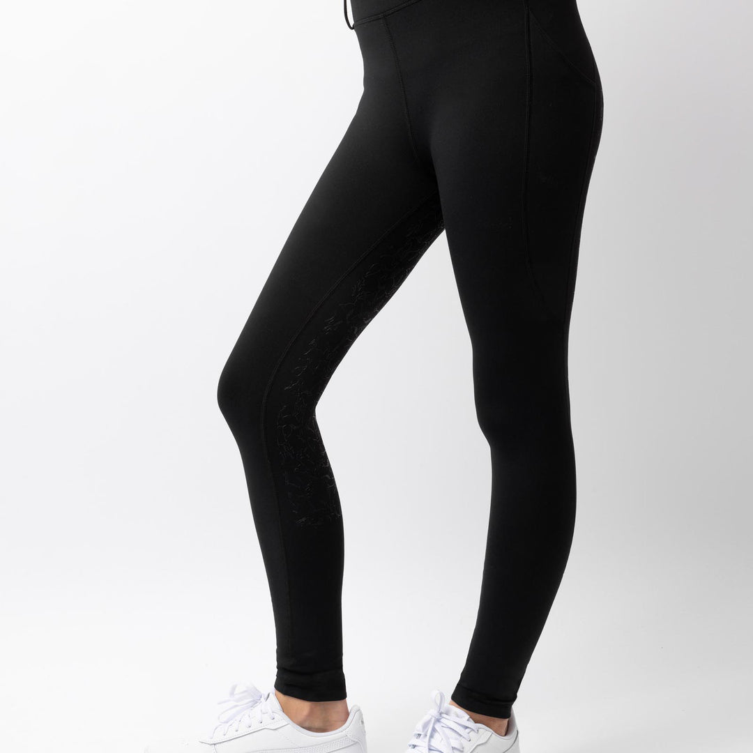 Horze Dea Kids Winter Thermo Full Seat Tights image 