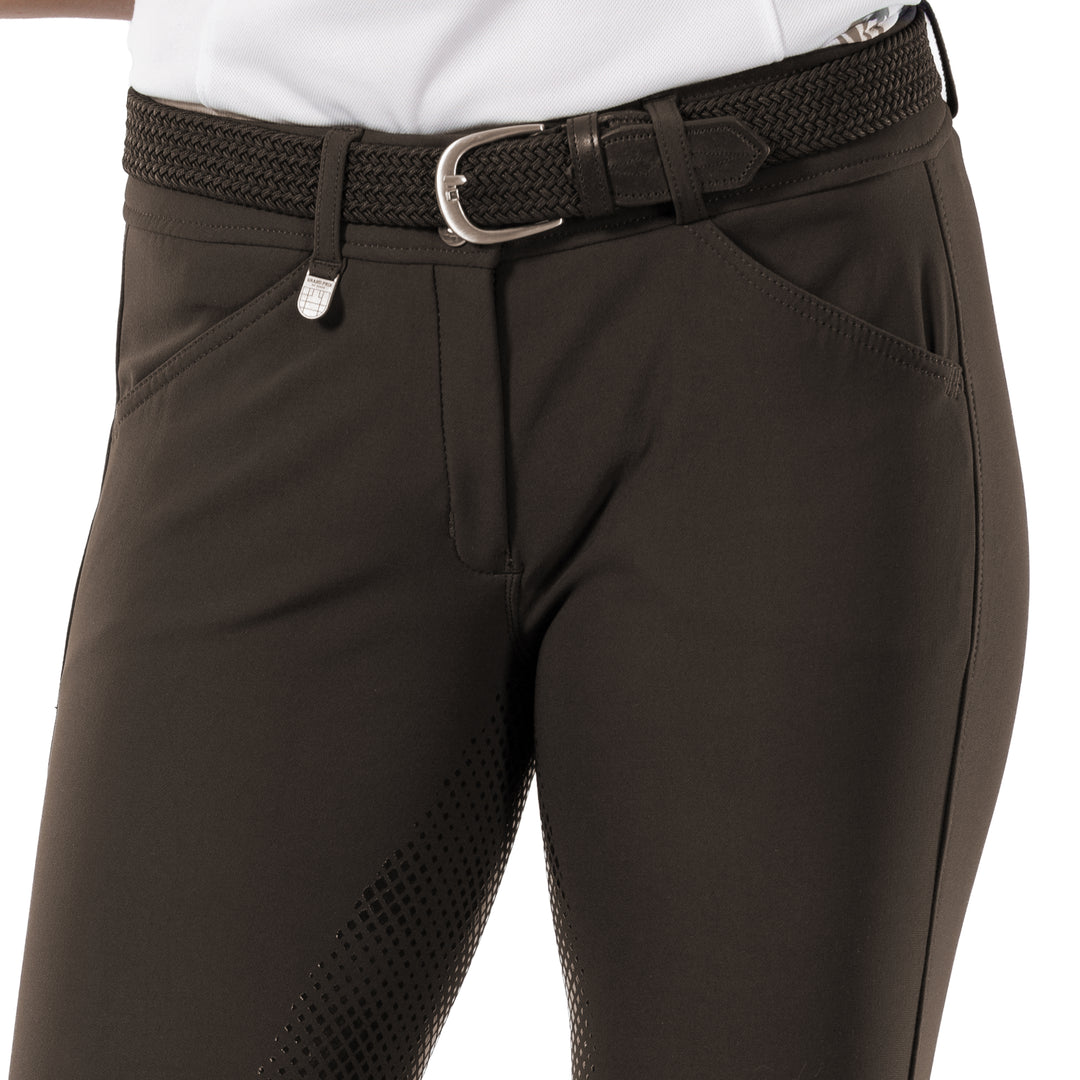 Horze Grand Prix Womens Silicone Full Seat Breeches image 