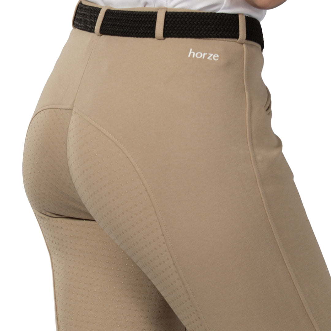 Horze Active Womens Silicone Full Seat Breeches image 