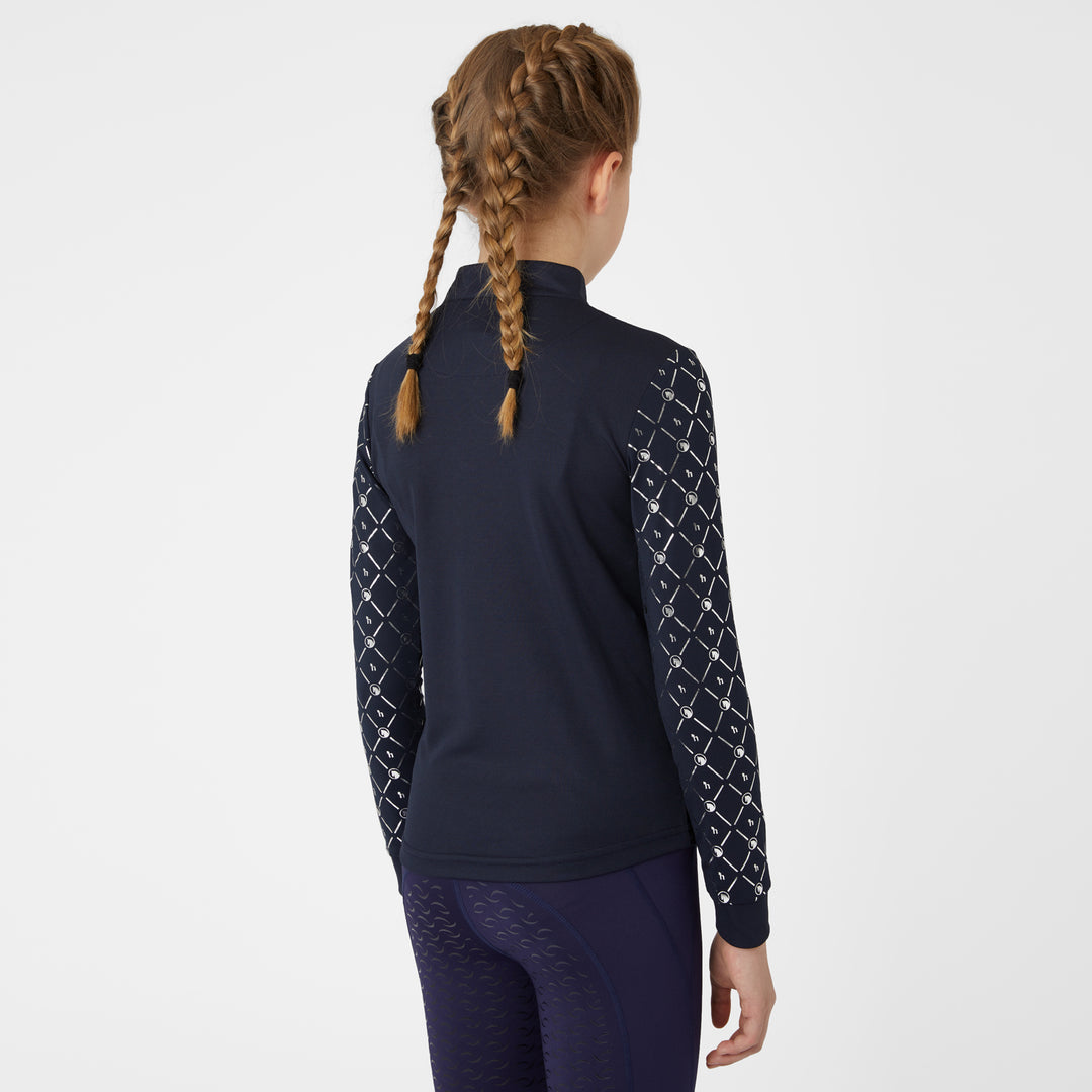 Horze Fia Kids Long Sleeved Training And Show Shirt image 