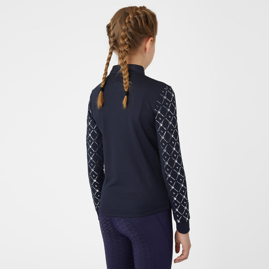 Horze Fia Kids Long Sleeved Training And Show Shirt image 