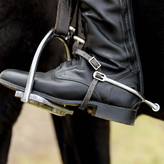 Horze Round Wheel Spurs image 