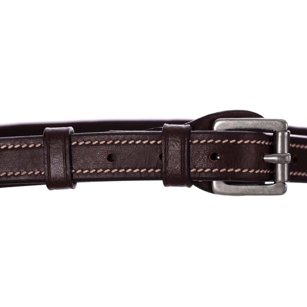 Equinavia Saga Fancy Stitched Hunter Bridle &amp; Reins image 