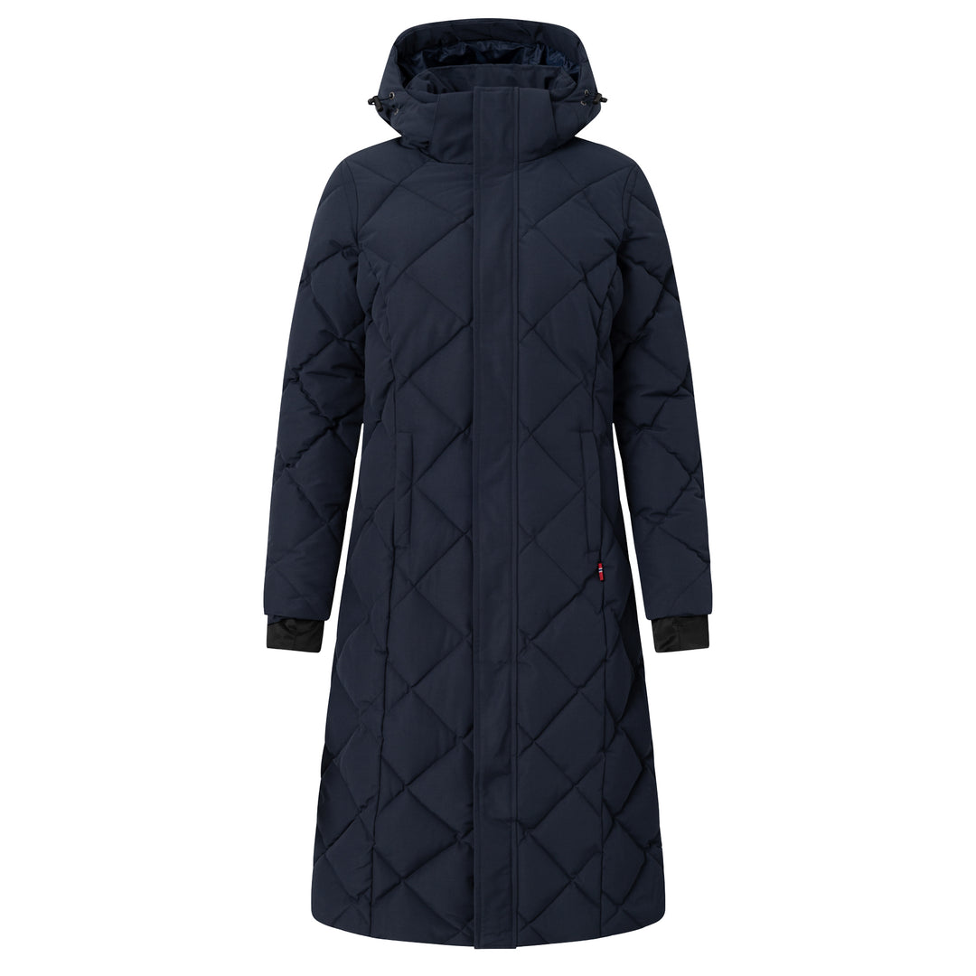 B Vertigo Gem Womens Waxed Padded Long Coat image #1