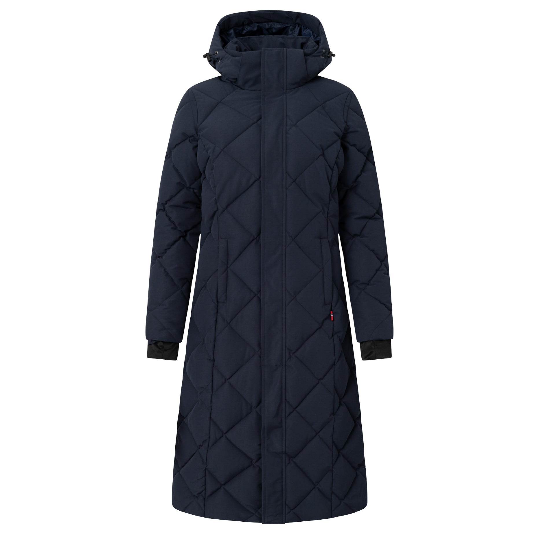 B Vertigo Gem Womens Waxed Padded Long Coat image #1