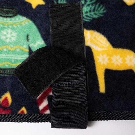 Horze Santa Dog Fleece Coat image 