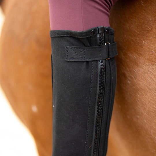 Horze Kids Ribbed Amara Half Chaps image 