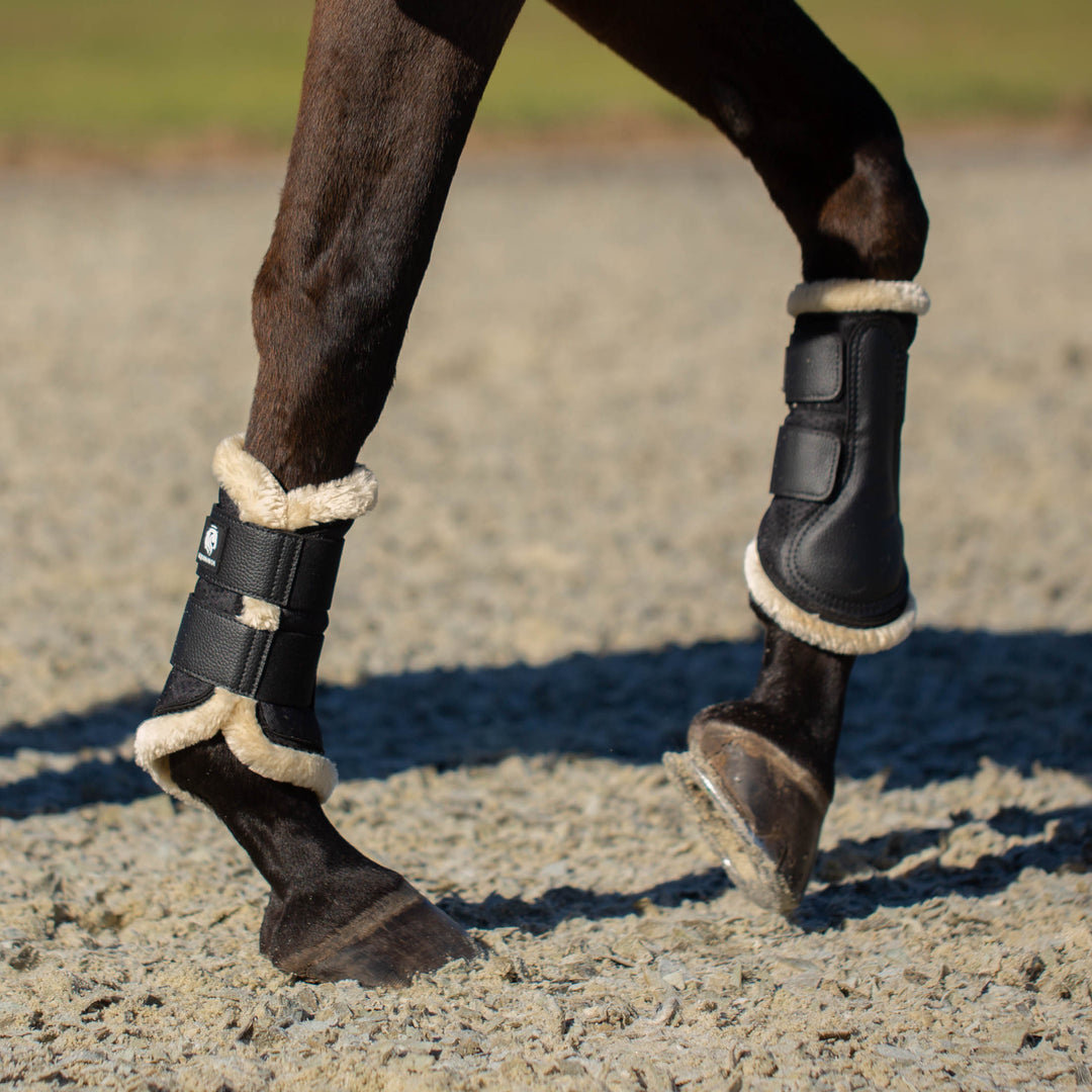 Equinavia Ty Fleece-Edged Brushing Boots with NordicAir™ Tech image 