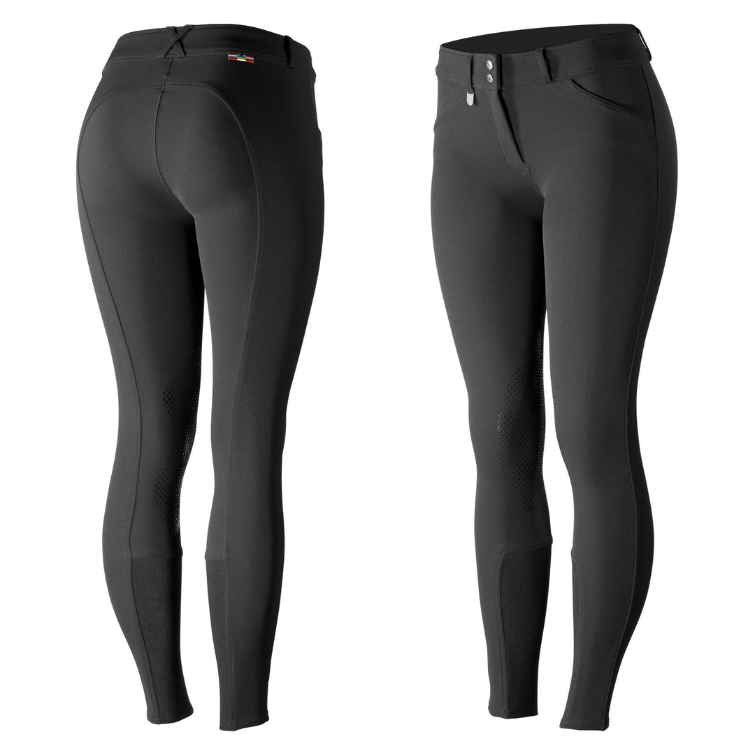Horze Grand Prix Womens Silicone Knee Patch Breeches image 