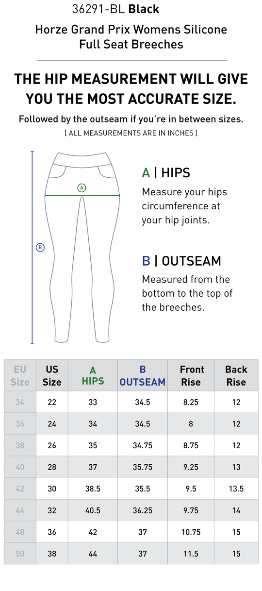 Size chart: Women&
