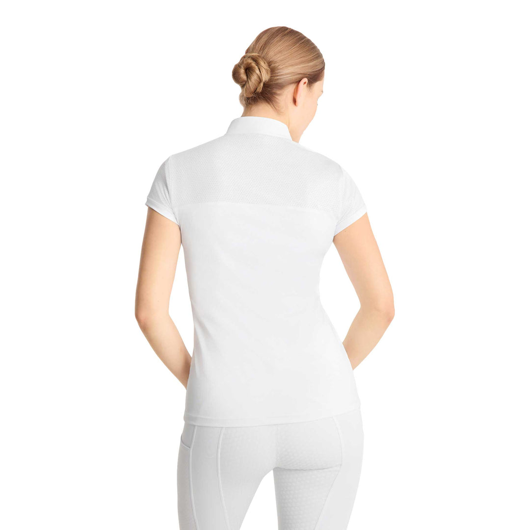 Horze Louisa Womens Mesh Short Sleeve Show Shirt image 