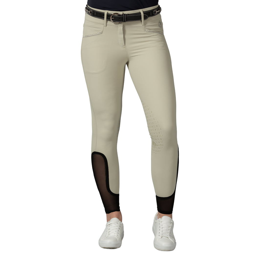 Equinavia Victoria Womens Silicone Knee Patch Breeches image 