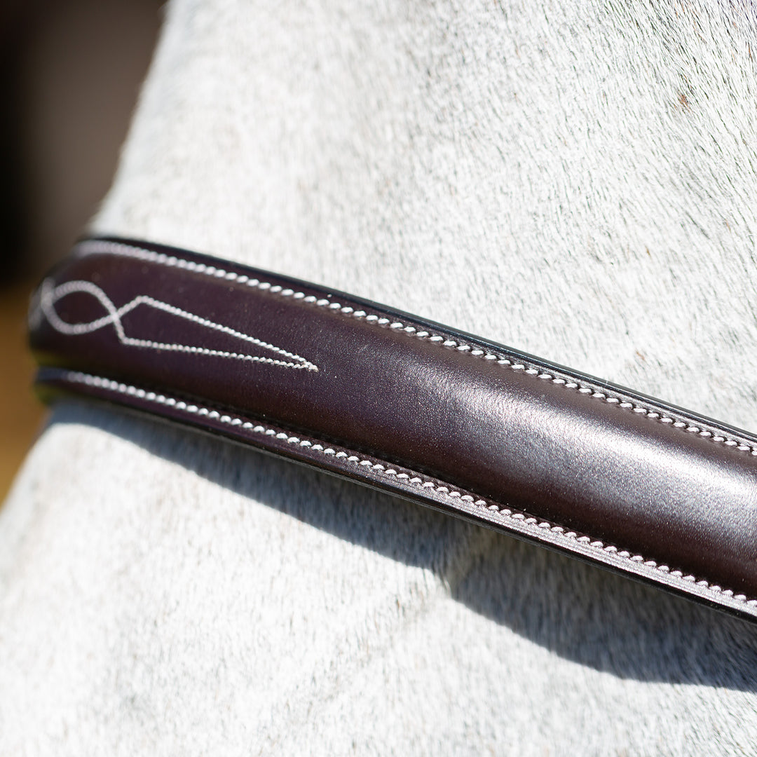 Equinavia Valkyrie Wide Noseband Hunter Bridle with Reins image 