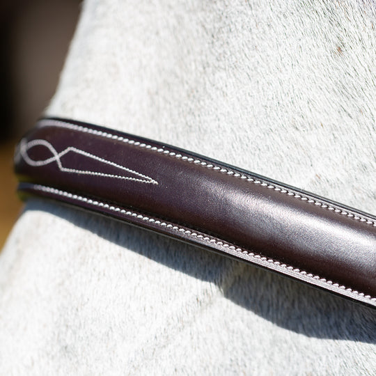 Equinavia Valkyrie Wide Noseband Hunter Bridle with Reins image 