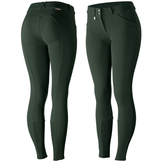 Horze Grand Prix Womens Silicone Knee Patch Breeches image 