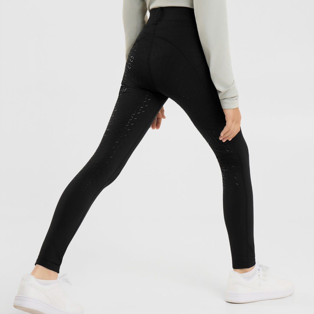 Horze Dea Kids Winter Thermo Full Seat Tights image 