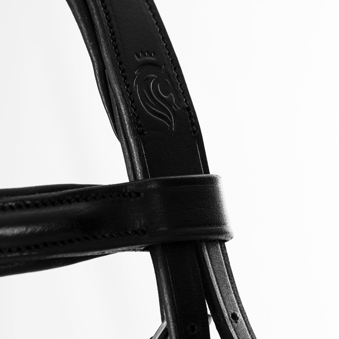 Equinavia Saga Padded Dressage Bridle &amp; Reins image 
