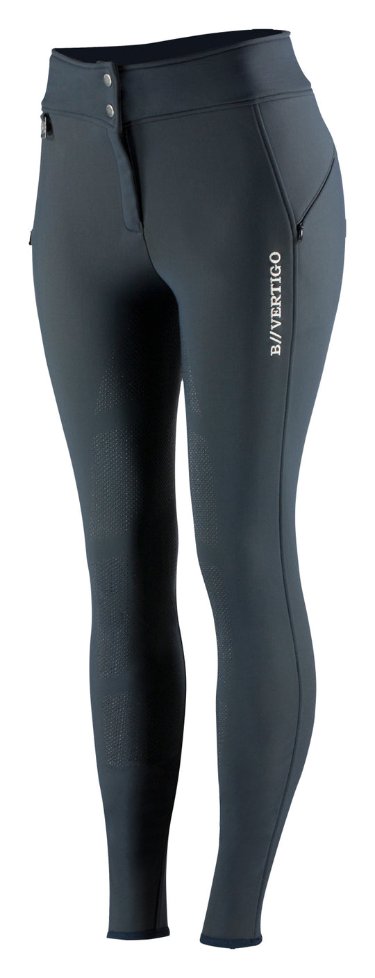 B Vertigo Justine Womens Thermo Silicone Full Seat Breeches image 