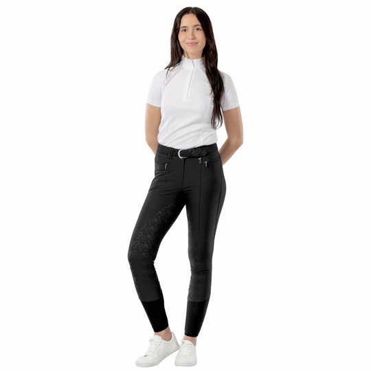 Horze Angelina Womens Silicone Full Seat Breeches image 