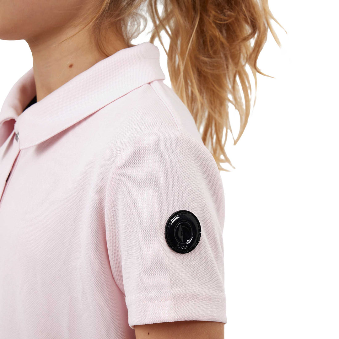 Horze Denise Kids Functional Short Sleeve Polo Shirt image 