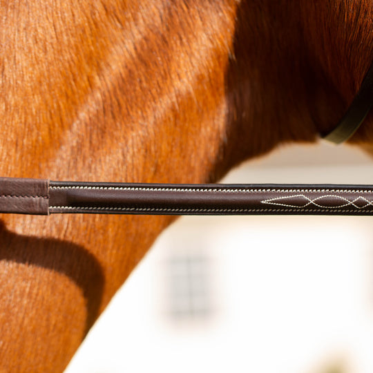 Equinavia Valkyrie Anatomic Jumper Bridle with Rubber Reins image 