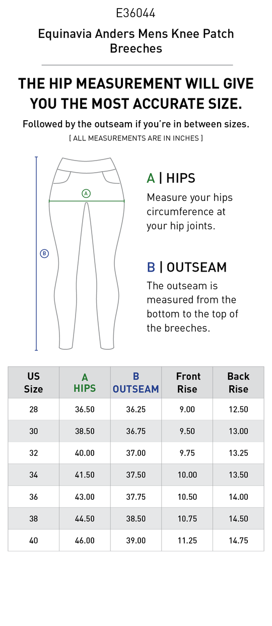 Size chart: Men&